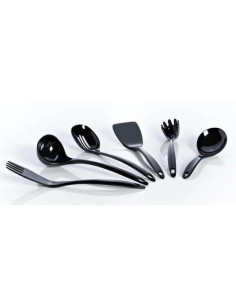 Set 6 accesorios de melamina para cocina. Gimex black 1938  - 1  2