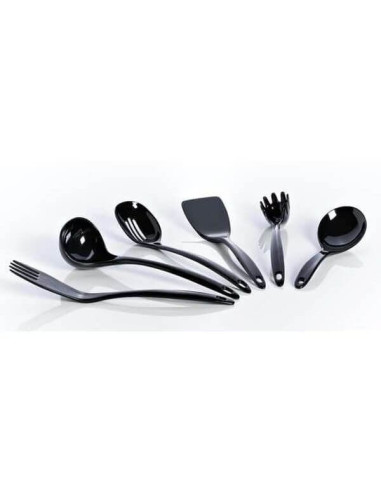 Set 6 accesorios de melamina para cocina. Gimex black 1938  - 2 