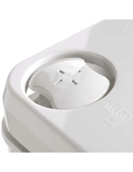 WC portátil descarga agua a presión blanco/gris. Dometic Poti 976 gris  - 5 