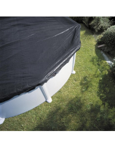Cubierta de invierno para piscina de acero redonda Ø460. Gre CIPR451  - 1  2