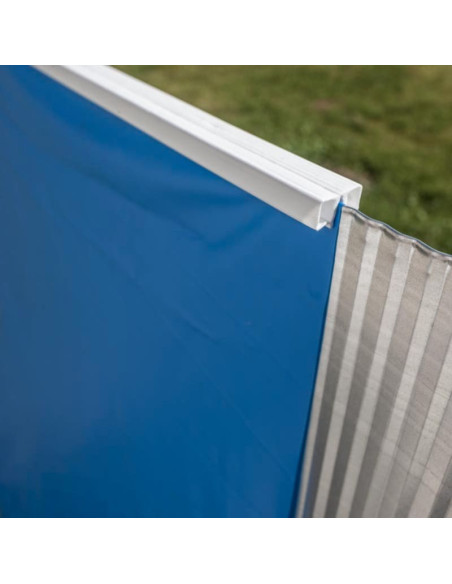 Liner para piscina acero ovalada 730x375x132cm. Gre Azul FPROV738  - 1 