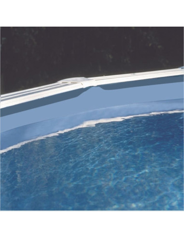 Liner para piscina acero ovalada 730x375x132cm. Gre Azul FPROV738  - 4 