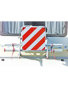Señal aluminio transporte cargas salientes V20. Brunner 7136012N  - 1 