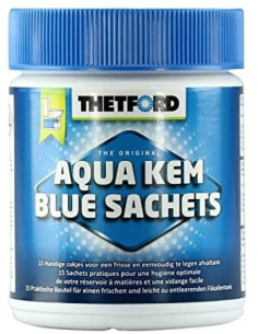 Bolsitas para WC químico, 15 unds. Thetford Aqua Kem Blue Sachet  - 1 