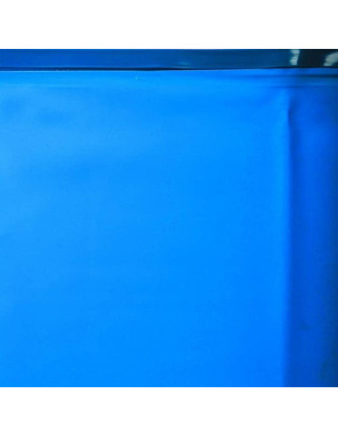Liner para piscina acero forma de ocho 500x310x120cm Gre azul FPROV507  - 1 
