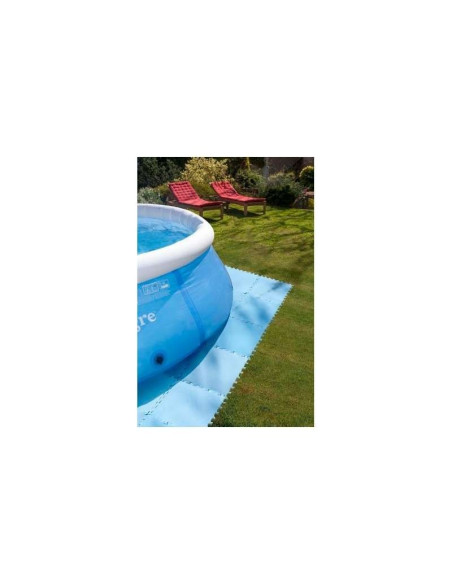 Protector de suelo de piscina modular 9 piezas 50x50cm Gre 223MPF509  - 4 