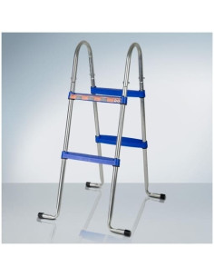 Escalera tijera 2x2 peldaños para piscina desmontable 98cm. Gre AR109 - 1 