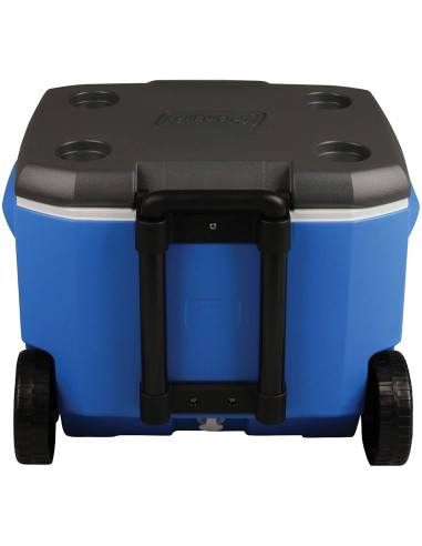 Nevera rígida con ruedas 56 litros azul. Coleman 60 QT Performance 36084  - 9 