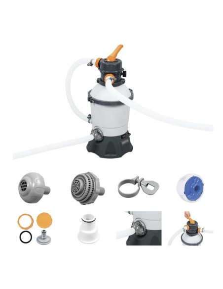 Depuradora piscina filtro arena 2,271Litros/hora. Bestway 58515  - 4 