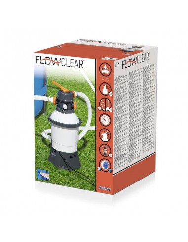 Depuradora piscina filtro arena 2,271Litros/hora. Bestway 58515  - 7 