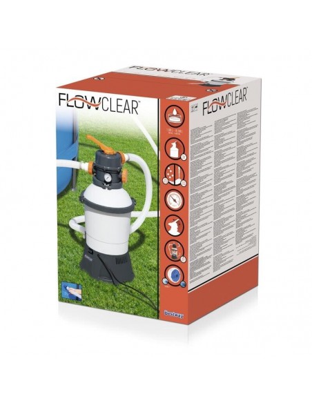 Depuradora piscina filtro arena 2,271Litros/hora. Bestway 58515  - 7 