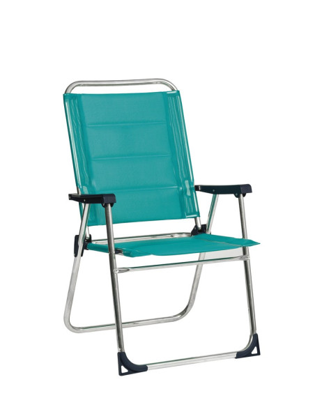 Silla alta fija playa plegable respaldo alto acolchado. Alco 637ALGF30  - 3 