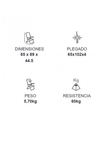 Armario cocina plegable. Aluminio 66x51x88cm. Crespo AL-107  - 5 