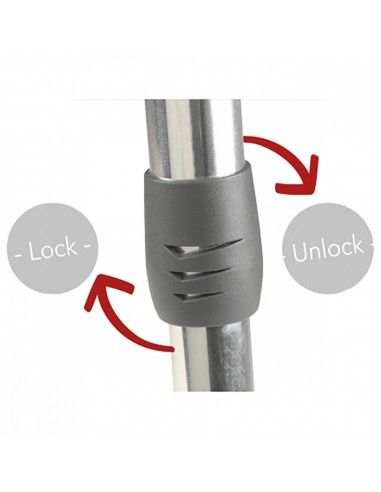 Mesa plegable reforzada rectangular 110x70cm. Crespo AL-247  - 5 