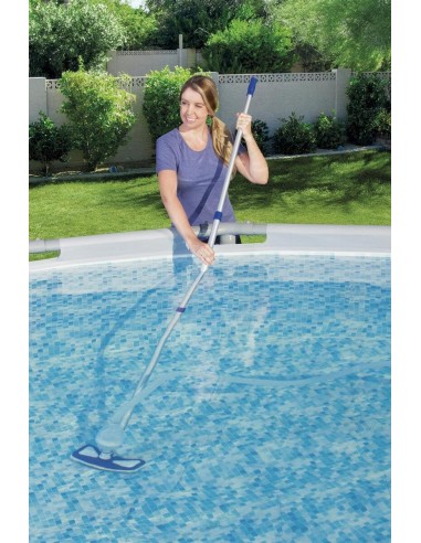 Aspirador limpiafondos piscinas elevadas, kit aquaclean. Bestway 58234  - 3 