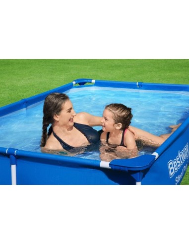Piscina elevada tubular rectangular 239x170x61cms. Bestway 56403  - 4 
