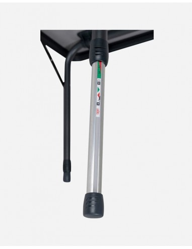 Mesa ligera camping color negro 65x53cm con patas telescópicas. Crespo AP-250  - 6 