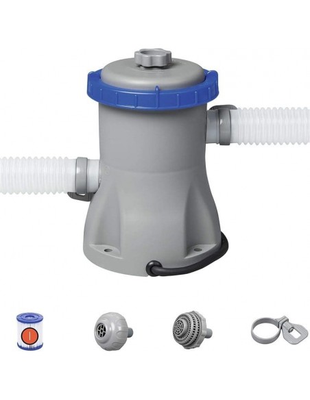 Depuradora de filtro cartucho de 1249 litros/hora ø32mm. Bestway 58381  - 1 