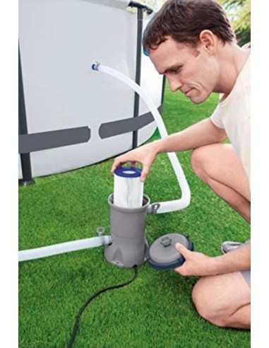 Depuradora de filtro de cartucho 2006 litros/hora ø32mm. Bestway 58383  - 2 