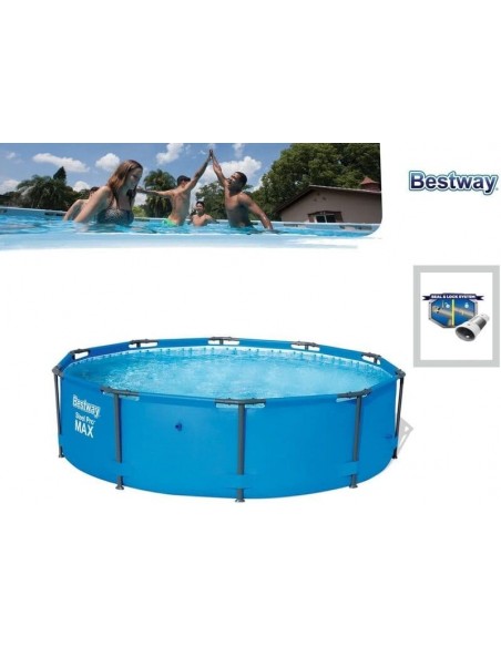 Piscina Desmontable Tubular Steel Pro max Ø305x76cm. Bestway 56406  - 2 