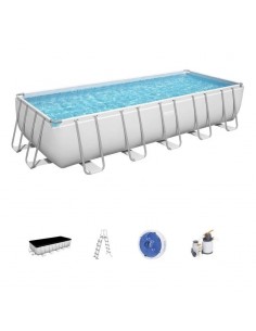 Piscina desmontable 640x274x132cm + depuradora. Bestway 5612B  - 1  2