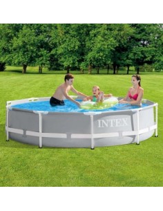 Piscina redonda tubular desmontable ø305x76cm. Intex 26700  - 1