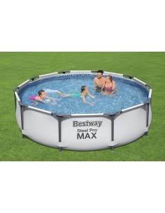 Piscina elevada tubular redonda Ø305x76cm. Bestway 56408  - 1