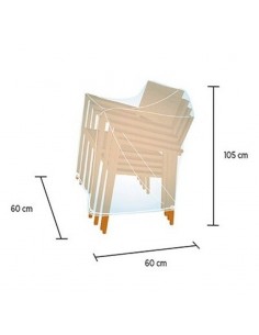Funda mueble sillas 105x60x60cm. 32452  - 1