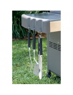 Set 3 accesorios inoxidables para barbacoa. Weber 6630  - 1  2