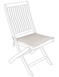 Cojín Poly Spun Natural Asiento CU. Bizzotto 0805607  - 1