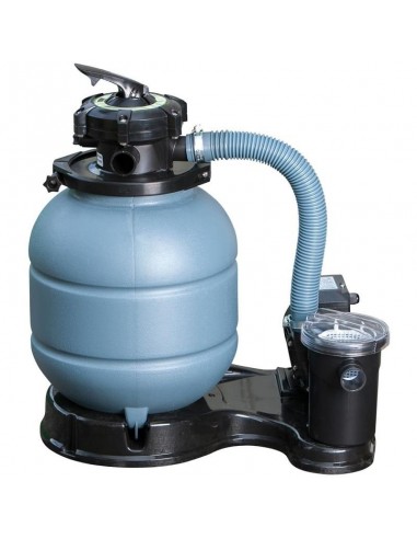 Piscina elevada redonda Ø460X120cms chapa blanca Gre Finlandia KIT460N  - 5 