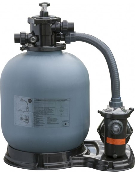 Piscina madera pino ovalada 755x456x146cms. Gre 800007 Orange  - 8 