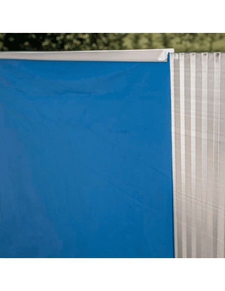 Piscina elevada redonda Ø300x120cm chapa imitación madera. Gre KIT300W  - 6 