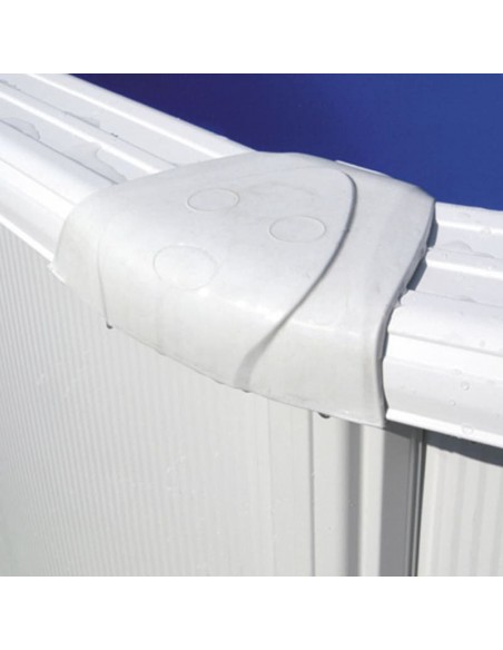 Piscina elevada redonda chapa blanca Ø350x120cms. Gre KITPR353  - 5  Piscina elevada redonda chapa blanca Ø350x120cms. Gre KITPR353  - 5