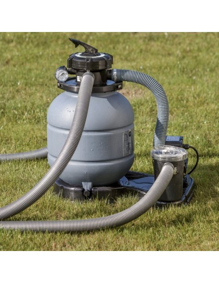 Piscina elevada ovalada nordica 500x300x120cm. Gre Finlandia KIT500N  - 2 