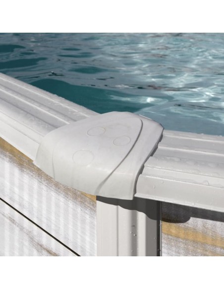 Piscina elevada ovalada nordica 500x300x120cm. Gre Finlandia KIT500N  - 4 