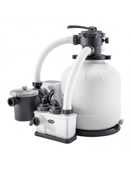 Combo depuradora de arena + cloración salina eco. INTEX 26680  - 4 