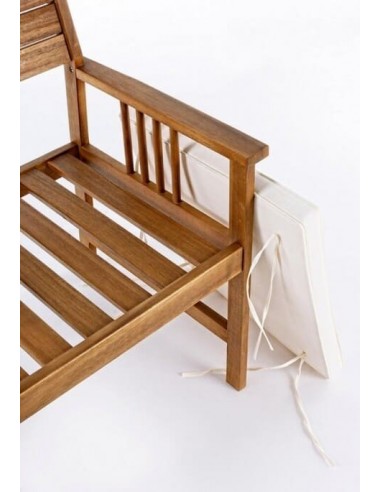 Conjunto jardín: sofa + 2 sillones + mesita. Bizzotto Noemi 0805979  - 2 