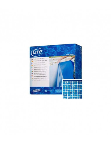 Liner para piscina acero ovalada 500x300x132cm. Gre Gresite FPROV517  - 3 
