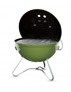Barbacoa de carbón Smokey Joe Premium Ø37cms verde oliva. Weber 1127704  - 1  2