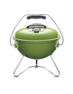 Barbacoa de carbón Smokey Joe Premium Ø37cms verde oliva. Weber 1127704  - 1