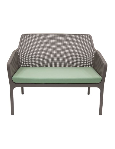 Cojín para sillón dos plazas net. Nardi Net Bench Verde 3633800071  - 2 