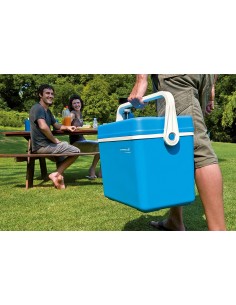 Nevera rígida ligera Azul con asa central 17 Litros. Campingaz 22254  - 1  2