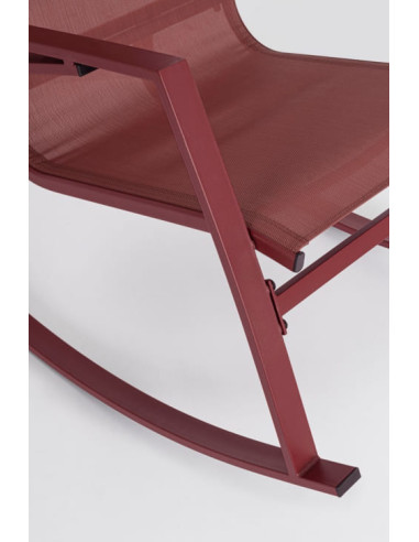 Mecedora Royal Silla Mecedora De Jardu00edn De Textilene Gris Topo