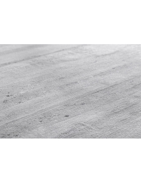 Mesita aluminio y tapa cerámica 50x50cm. Bizzotto Kledi blanco 663341  - 5 