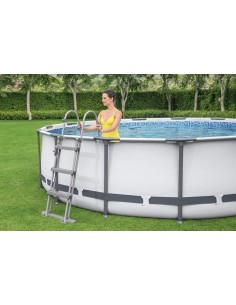 Piscina elevada tubular redonda Ø427x107cms. Bestway 56950  - 1  2