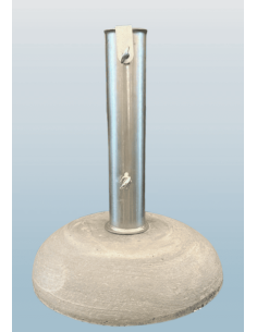 Base de parasol rellena de 15 kg cemento.  - 1 