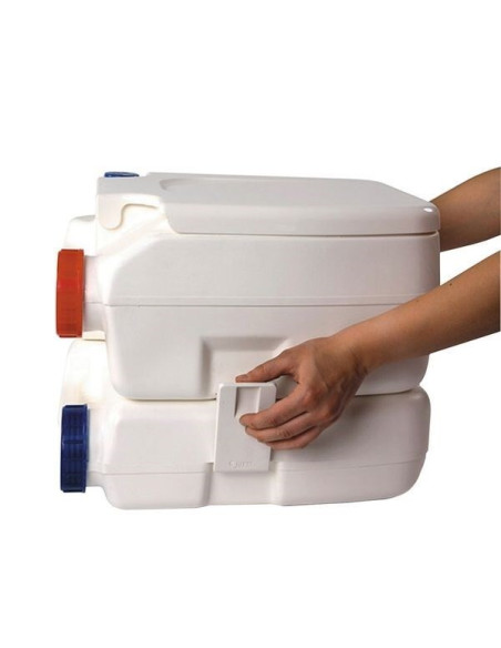 WC compacto, ligero y portátil de 20 Ltr. Fiamma Potti Bipot 39  - 3 