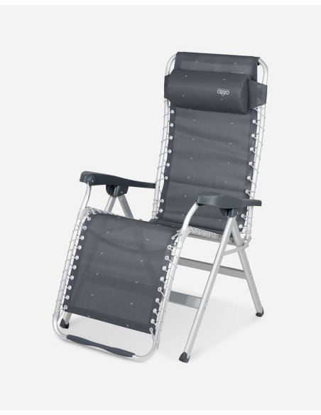 Tumbona relax multi posiciones color antracita. Crespo AL-232  - 60 