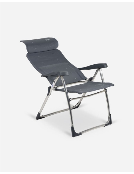 Sillón aluminio extra plano respaldo 7 posiciones con cabezal compact. Crespo Al-215C  - 32 